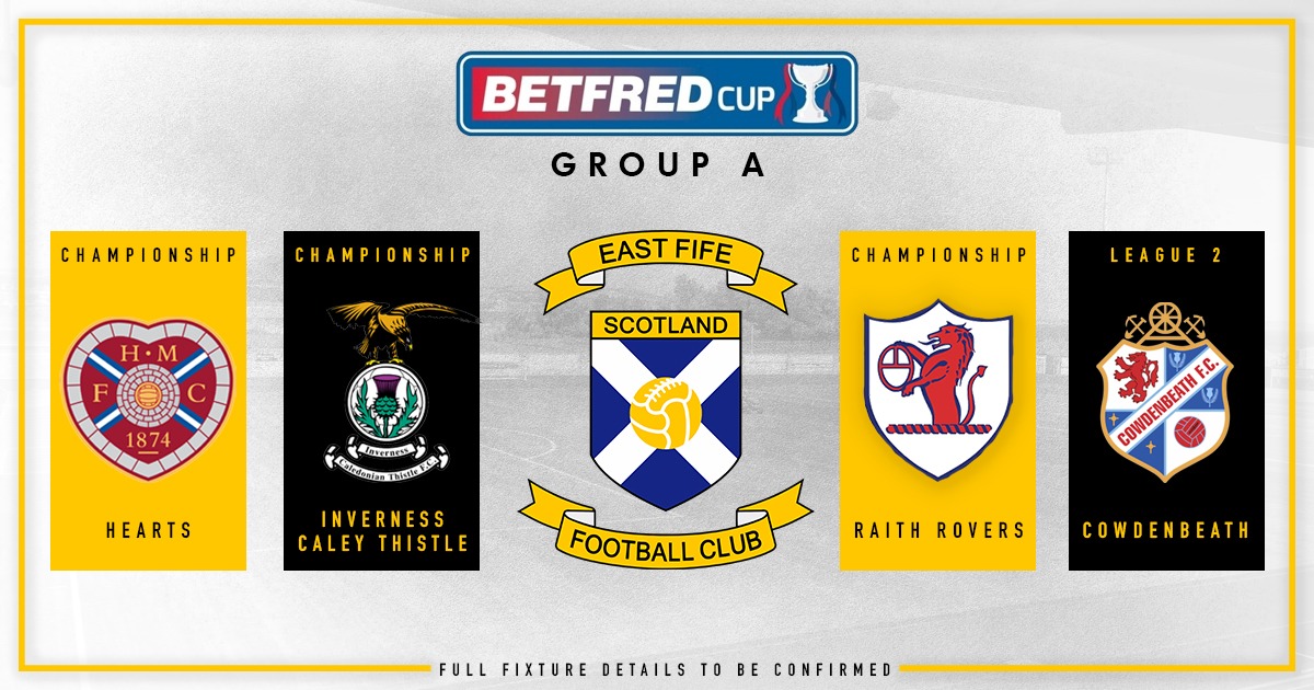 Betfred Cup Group Draw 2020