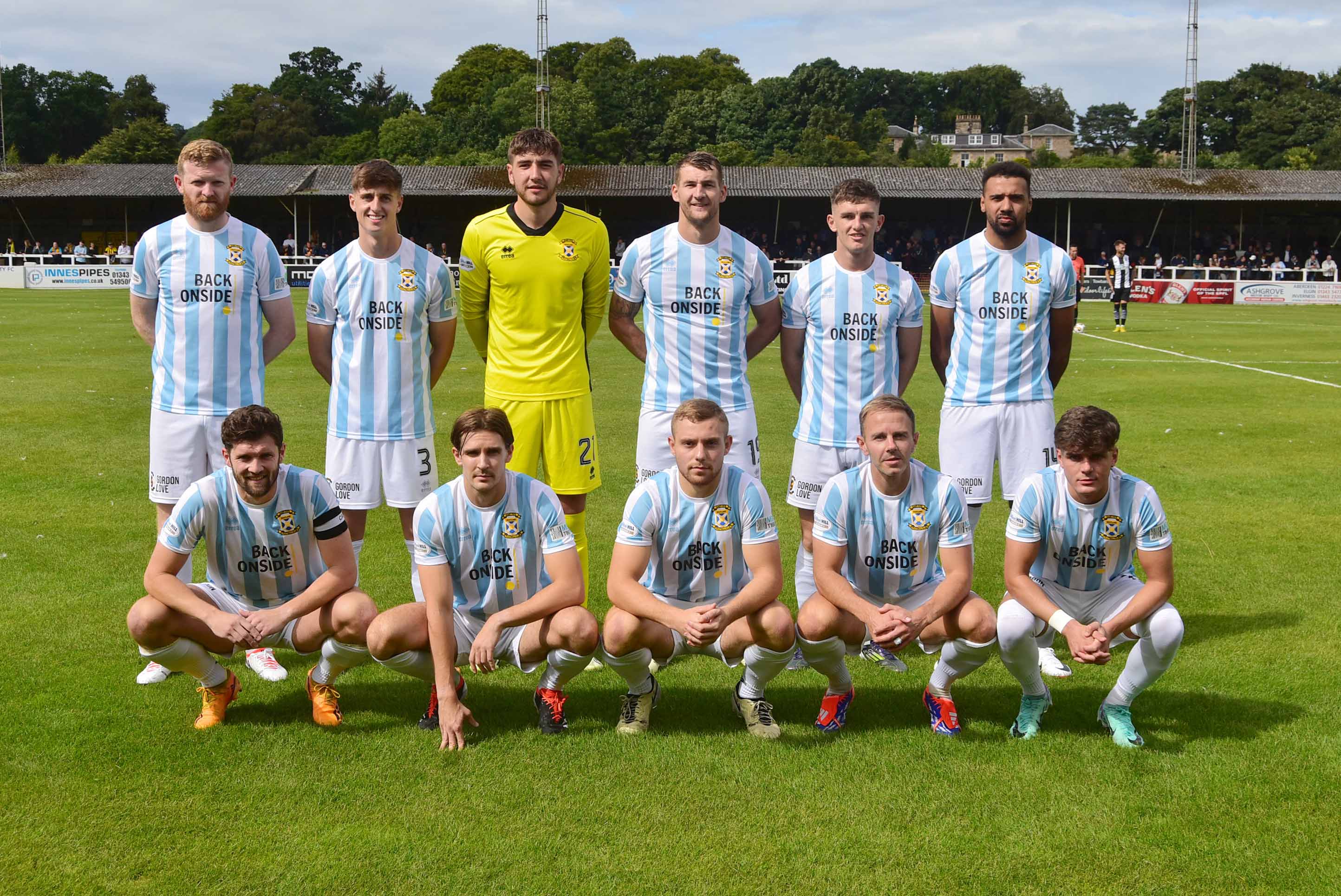 East Fife Team v Elgin City 03 Aug 24