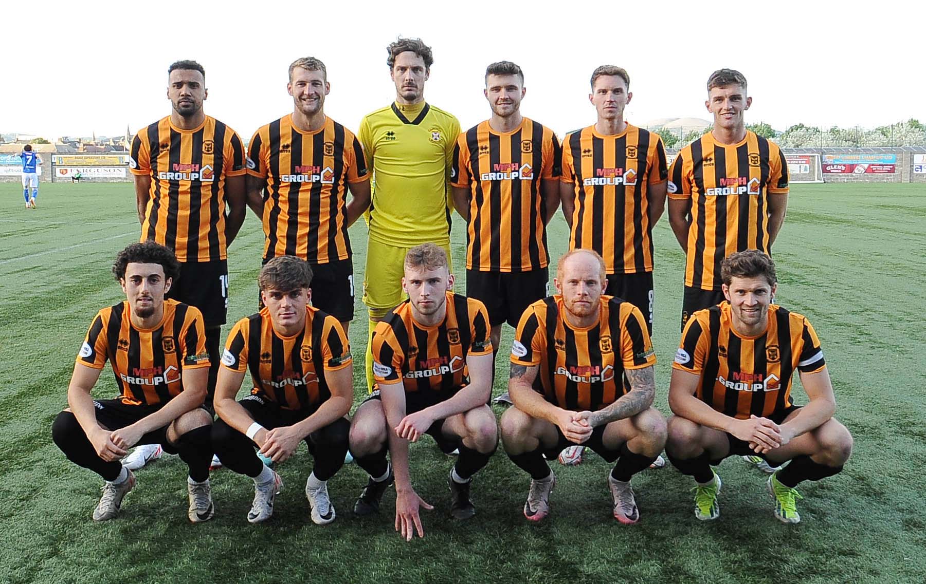 East Fife Team v St. Johnstone 13 Aug 24